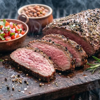 Smoked Tri-Tip with Santa Maria Seasoning