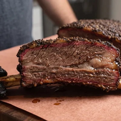 Smoked Beef Short Ribs (Dino Ribs)
