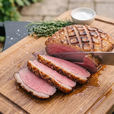 Grilled Sirloin Cap (Coulotte)