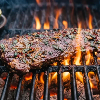 Grilled Skirt Steak for Fajitas